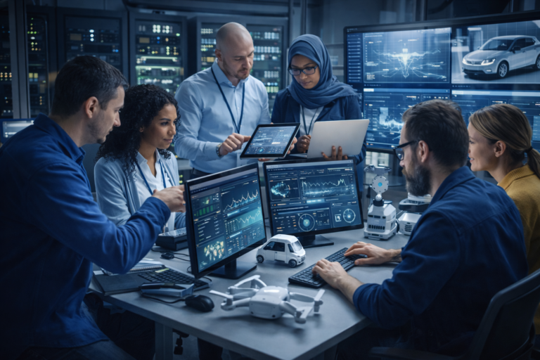 Edge computing processing IoT data locally to enable real-time responses and connected technology systems