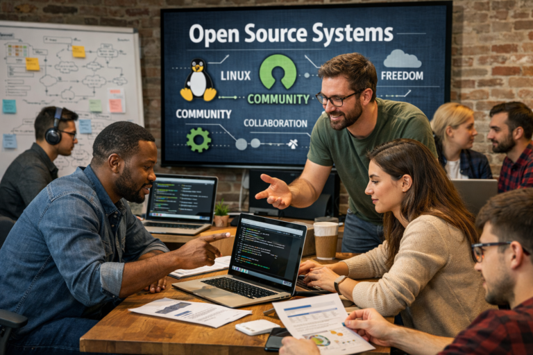 Open source software collaboration in modern software systems