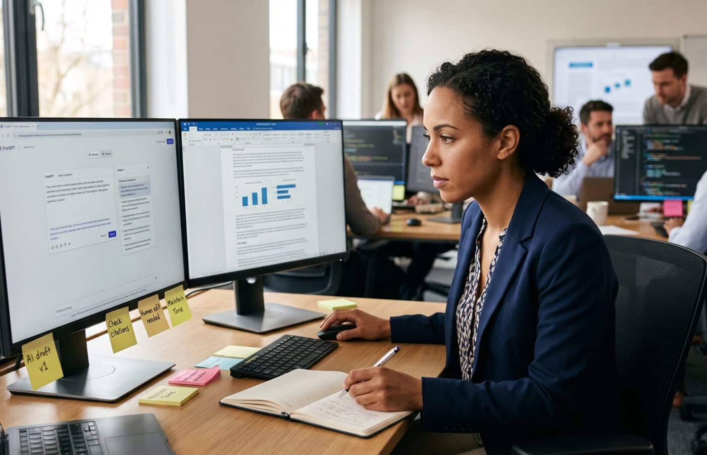 How to Use AI at Work Without Sacrificing Quality: An Interview With an AI Workflow Specialist